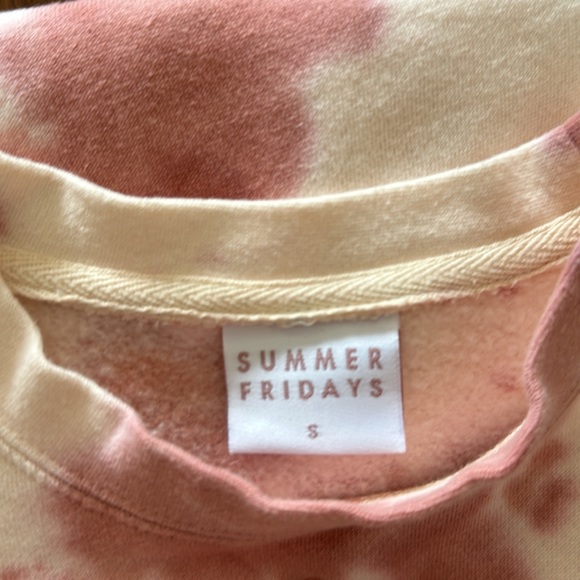 Summer Fridays cloud dew sweat set (top and bottom) - Picture 7 of 8